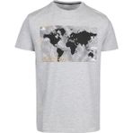 Trespass Erkek Chera- Male Casual Prınted Tshırt Grey Marl T-Shırt MATOTSTR0095-23394 - XL - Gri