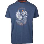 Trespass Flagel Casual Mavi Erkek T-shirt
