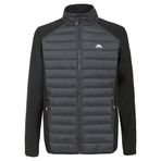 Trespass Saunter sıcak polar ceket, şapka 300 g/m² için erkek, M Siyah