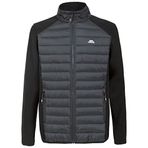 Trespass Saunter sıcak polar ceket, şapka 300 g/m² için erkek, S Siyah