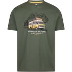 Trespass Tokso Male Casual Printed Erkek Tişört - Yeşil