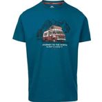 Trespass Tokso Male Casual Printed Mavi Erkek Tişört