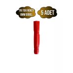 Tri Tox Roket Kırmızı 8Mm Dübel Beton Tuğla Briket Dubeli(8Mm)(Kırmızı)(Roket) Kırmızı 8Mm Kırmızı - 5 Adet