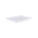 Tria Gravity Serisi Dikdörtgen Servis Tabağı 6 Adet 26X18 CM-BEYAZ-TR2325W - 26 x 18 cm