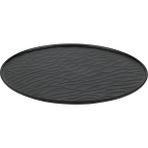 Tria Kırılmaz Rölyefli Seri Pizza Tabağı 1 Adet 35 cm - Siyah TR335BT