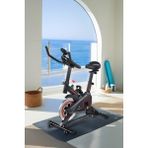 Triathlon T-223 Dijital Ekranlı Kondisyon Bisikleti / Spor-Egzersiz Bisikleti / Spin Bike / Dikey Ev Bisikleti - Siyah - Kırmızı