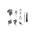 Tribal Modeller Hint Kınasıyla Geçici Dövme Seti