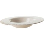 Trıbeca Makarna Tabağı Krem 28CM - RENKSİZ - Çok Renkli