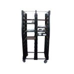 Tribeca Tta-3753 Tepsi Taşıma Arabası-Çift Sıra-2X12 Adet 37X53 Tepsi Kp-Demonte