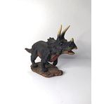 Triceratops Dinazor Hayvan Biblo Heykel Ev Ofis Dekorasyon 3D Görünümlü