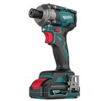 Tricraft 300 Nm Şarjlı Darbeli Somun Sıkma Bijon Sökme Vidalama Makinesi 1/4" Hex Profesyonel 21V 2 Akülü