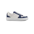 Trident Lacivert Suet Ve Beyaz Hakiki Deri Erkek Spor (Sneaker) Ayakkabi
