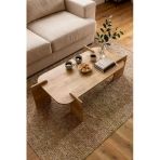 tridihome Masif Ahşap Renkli Modern Orta Sehpa Doğal Dokulu Şık Tasarım Salon Oturma Odası