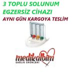 Triflo Solunum Egzersiz Cihazı 3 Top Solunum Egzersiz Aleti