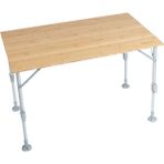Trigano Kamp Masası - Ahşap Bambu - 4'e Katlanır - 100 cm