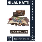 Trigromi Baskılı Eskitme Görünümü Osmanlı Selçuklu Cumhuriyet Türk Tarihi Strateji Oyunu Hilal Hattı