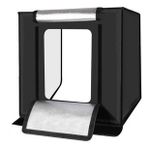 Triline 60 x 60 cm Profesyonel Stüdyo LED Işıklı Ürün Fotoğraf Çekim Çadırı