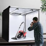 Triline 80x80 cm Profesyonel Stüdyo Led Işıklı Ürün Fotoğraf Çekim Çadırı