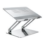 TriLine Full Alüminyum Ayarlanabilir MacBook Laptop Standı 10-17 inç (Gri)