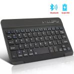 Triline Mini Bluetooth Kablosuz Şarjlı Pilli Slim Rubber 7" Klavye 20X12 Cm