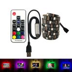 Triline Tv Arkası Silikonlu Kumandalı Rgb Led Şerit 16 Renk