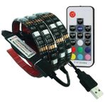 Triline Tv Arkası Silikonlu Kumandalı Rgb Şerit LED 16 Renk 3 m