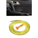 Trim Fitil Gold Yeni Nesil Arac Ici Ip Serit Balik Sirti Nikelajli 5 Metre