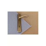 Trim Mat Antik Sarı Aynalı Oda Kapı Kolu 1 Takım Şık Ve Dayanıklı