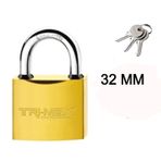 Trimax 32 mm Sarı Pirinç Asma Kilit