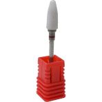 Trina Kırmızı 6x14.7 mm Seramik Freze Ucu Protez Tırnak Törpüsü