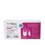 Trina TRNNAIL0020 Yarı Mat Soft Jel Almond 550 Adet Takma Tırnak