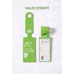Trink Çanta Valiz Kemeri ve Bavul Kemeri * 2 Adet * YEŞİL