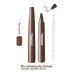 Trinova Açık Kahve Microblading Etkili Kaş Kalemi Jumbo Boy