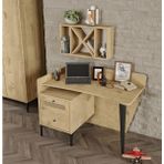 TRİO ÇALIŞMA MASASI (MEŞE) (%100MDF) - G120XY75XD60