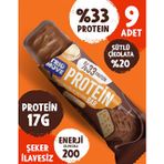 Trio Move Yer Fıstıklı Ve Sütlü Çikolatalı, %33 Protein, 50 G X 9 Adet Protein Bar