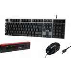 Trio TRK200 Kablolu Oyuncu Q Klavye Mouse Set