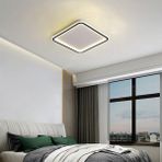Triolux LED Avize Plafonyer Basıs TR2A009 30*30cm - Işık Rengi 4000K Doğal Beyaz - Siyah