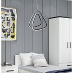 Triolux TRA2023-30-60 Eco Ø60 cm LED Avize Sarkıt Vıer - Işık Rengi 4000K Doğal Beyaz