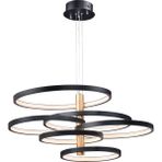 Triolux TRA30069 Eco 75*40 cm LED Avize Sarkıt Luxsarmal - Işık Rengi 3000K Sıcak Beyaz - Antrasit