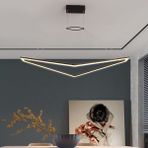 Triolux TRA30075 Eco 120 cm LED Avize Sarkıt Toka - Işık Rengi 4000K Doğal Beyaz - Antrasit
