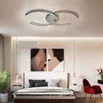Triolux TRA30076A Eco 90*60 cm LED Avize Plafonyer Sırta - Işık Rengi 3000K Sıcak Beyaz