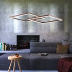 Triolux TRA30302 Eco 70*70 cm LED Avize Sarkıt Joınset - Işık Rengi 6500K Soğuk Beyaz - Antrasit