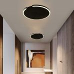 Triolux TRA31029 Eco Ø60 cm LED Avize Plafonyer Hal - Işık Rengi 6500K Soğuk Beyaz - Siyah