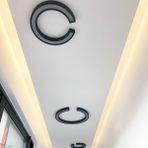 Triolux TRA31031 Eco Ø40 cm LED Avize Plafonyer C Vıer - Işık Rengi 3000K Sıcak Beyaz - Antrasit