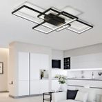 Triolux TRA32003 Eco 100*80 cm LED Avize Plafonyer Dikköşe Üç4gen - Işık Rengi 6500K Soğuk Beyaz
