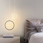 Triolux TRA32023 Eco 50*35 cm LED Avize Sarkıt Bb8 - Işık Rengi 6500K Soğuk Beyaz - Siyah