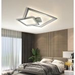 Triolux TRA32028 Eco 85*85CM LED Avize Plafonyer Paper - Işık Rengi 6500K Soğuk Beyaz - Antrasit