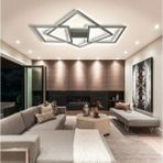Triolux TRA32030 Eco 100*85 cm LED Avize Plafonyer Glasses - Işık Rengi 6500K Soğuk Beyaz