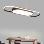 Triolux TRA34201 Eco 70*18 cm LED Avize Sarkıt Long Drumbelt - Işık Rengi 4000K Doğal Beyaz - Antrasit