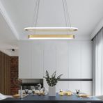 Triolux TRA34205 Eco 120*18 cm LED Avize Sarkıt Long Drumbelt - Işık Rengi 4000K Doğal Beyaz - Antrasit